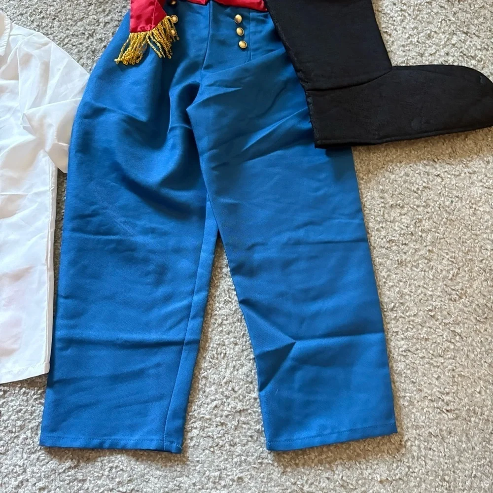 Disney Store Eric Little Mermaid Prince Costume NEW 5/6 Land World Halloween